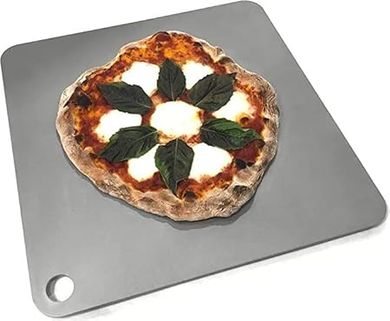 Conductive Cooking Square Pizza Steel Deluxe 16"x16"