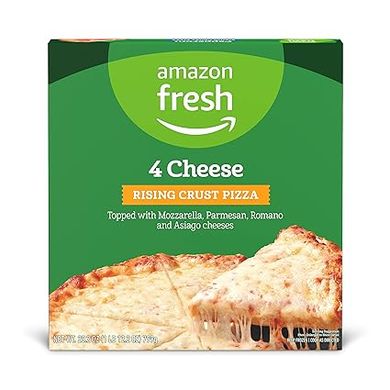 Amazon Fresh Four Cheese Rising Crust Pizza 
