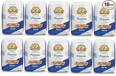 Caputo Pizzeria Blue 00 Italian Flour (10 Pack) 
