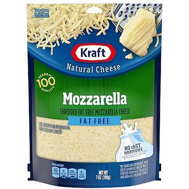 Kraft Fat Free Natural Mozzarella Shreds 
