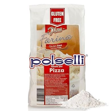 Polselli Gluten-Free Multi-Purpose Flour Blend: Pizza, Bread, Pasta 
