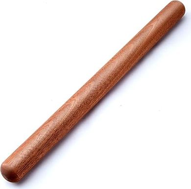 Aisoso French Rolling Pin, Classic Wooden Dough Roller for Baking