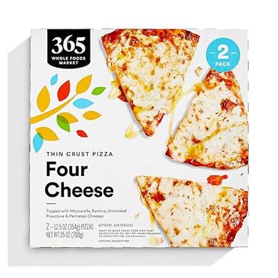 Whole Foods Market Frozen Pizza Cheese (2-Pack, 25 oz) 
