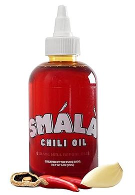 Smala Chili Oil: Tingly, Spicy & Umami, Vegan & Gluten Free (Fung Bros) 
