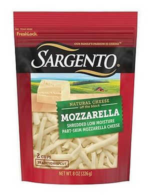 Sargento Traditional Mozzarella Shreds (8 oz) 
