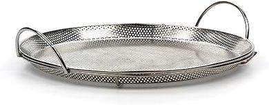 RSVP Endurance Pizza Pan: Grill & Oven-Safe, for Perfectly Crispy Crusts.
