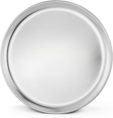 Restaurant-Grade Aluminum Pizza Pan (12-Inch, 6 Pack) 
