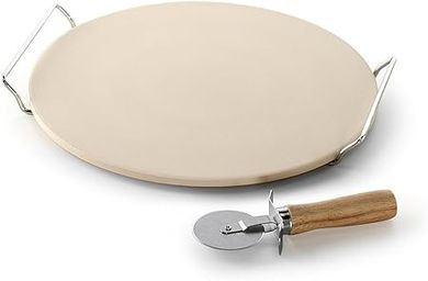 Nordic Ware Tan Pizza Stone Set, 13"