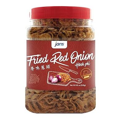 Crispy Red Onion Garnishing - 8 oz 
