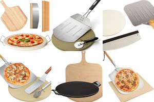 best pizza stone and peel set