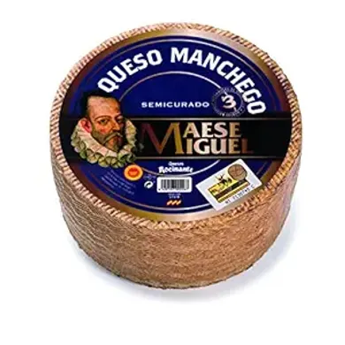 Whole Manchego Cheese Wheel (2 lbs) 
