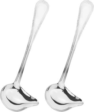 Stainless Steel Gravy & Sauce Spoons (2-pack, 7.8")
