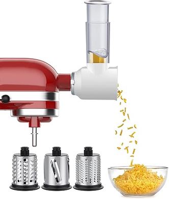 Gvode KitchenAid Slicer, Shredder & Grater Attachment
