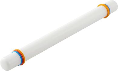 Wilton 20-Inch Fondant Rolling Pin with Guides:  Perfect for large tiered cakes.
