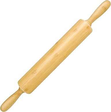 17.5 inch Wooden Rolling Pin for Baking - Long Dough Roller for All Baking Needs