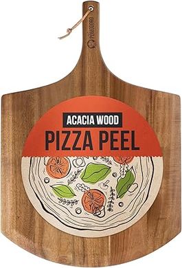 Chef Pomodoro 16-inch Acacia Wood Pizza Peel
