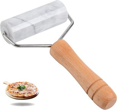 Tianman Marble Rolling Pin: Non-stick T-type roller for pizza, dough, cakes, cookies, and more.
