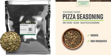 Frontier Co-op Pizza Seasoning (1lb Bulk Bag) - Natural Pizza Spice Blend 
