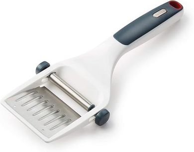 Zyliss Dial & Slice: Adjustable Handheld Cheese Slicer with Ergonomic Handle
