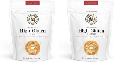 King Arthur High-Gluten Bread Flour (2 x 3 lb)
