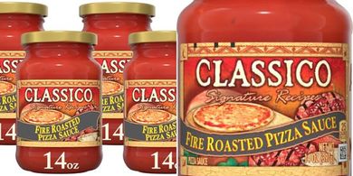 Classico Fire-Roasted Pizza Sauce (4-pack, 14 oz jars)
