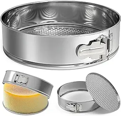 9-inch Nonstick Stainless Steel Springform Cake Pan
