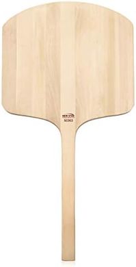 Restaurant-Grade Wooden Pizza Peel (19x18" plate, 36" handle)
