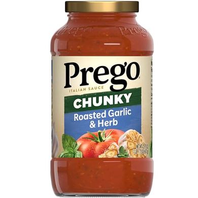 Prego Chunky Roasted Garlic Herb Pasta Sauce
