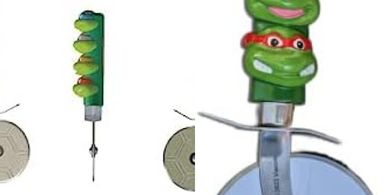 Officially Licensed TMNT Pizza Cutter & Wheel
