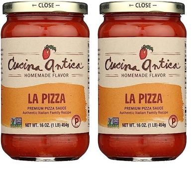 Cucina Antica Pizza Sauce (2 x 16 oz)
